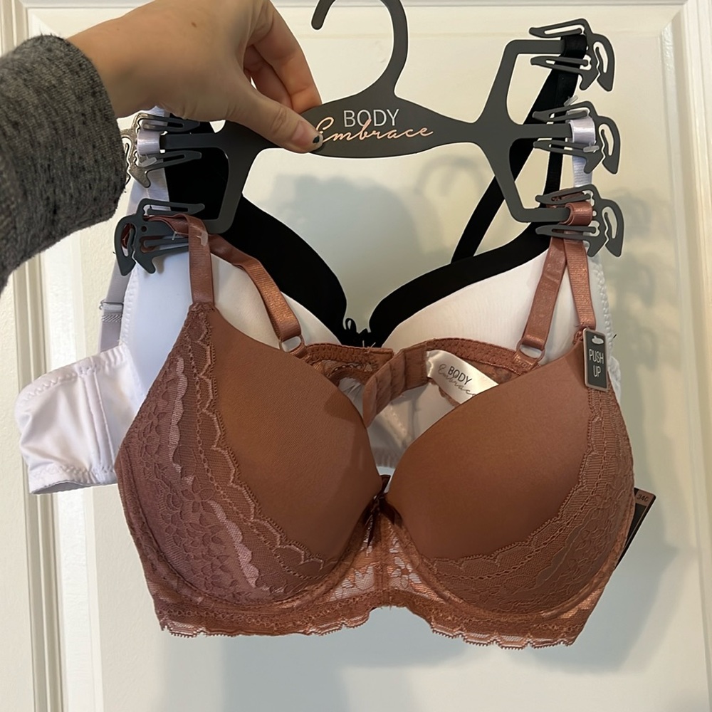 34 C 3 pack push up bras